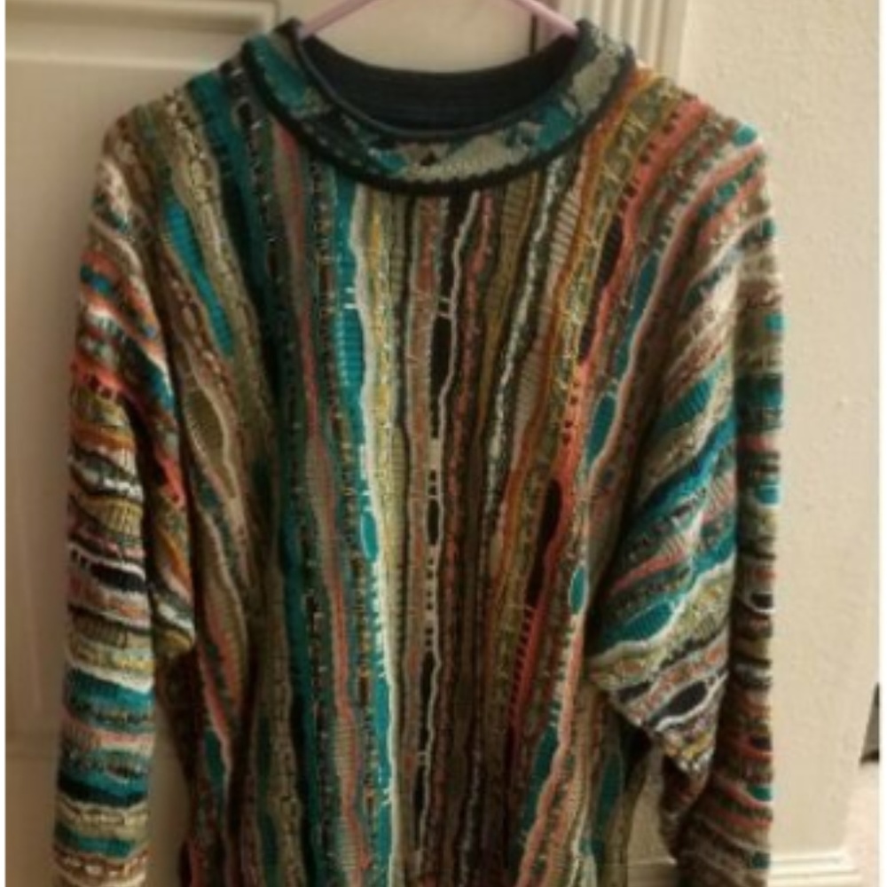 Mens Large Authentic Coogi Sweater